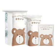 TAILI 太力 5件套組可愛熊立體真空收納袋壓縮袋, 1組, 3個裝