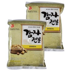 Haetsalnarae 海佳源 馬鈴薯澱粉 98%, 1kg, 2個