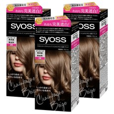 syoss 絲蘊 沙龍蓋白染 白髮專用染髮劑, 2B香檳米棕, 3件