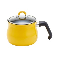 FREIZ 和平 七種功能煎鍋 炒鍋 油炸鍋 黃色 尺寸M (2.2L附鍋蓋), 1個, 14cm