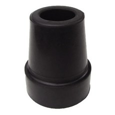 感恩使者 橡膠腳套/腳墊 一般單手拐杖用 ZHTW1719-861, 1.7 x 4.45cm, 2個, 黑色