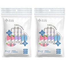 oh care 歐克威爾 兒童漱口水旅行組, 10ml, 2組
