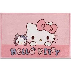 Hello Kitty 小狗娃娃面料票, 粉色的