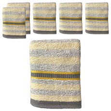 non-no 儂儂 最乾淨竹炭毛巾 74 x 34cm 3條, 顏色隨機, 2組