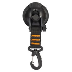 야외 캠핑 휴대용 후크, 오렌지, 1개, 1단