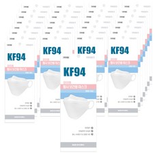 와이엠 황사보건용 마스크 대형 KF94, 1개입, 100개, 화이트