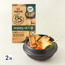 바른어묵 85% 종합 어묵탕, 220g, 2개