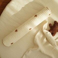 ChezBebe 絎縫身體抱枕套, 小熊刺繡款