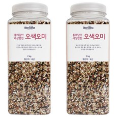 블랜디스트 통에담아 세상편한 오색오미, 2kg, 2개