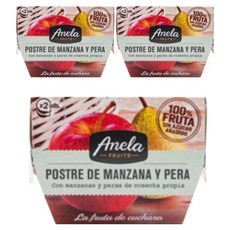 Anela 水果泥, 蘋果水梨, 200g, 3個