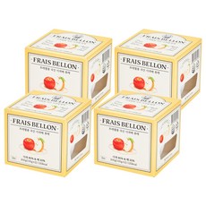 FRAIS BELLON 孩童蔬果泥 2入, 蘋果水梨口味, 200g, 4盒
