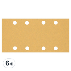 보쉬 EXPERT C470 사각 8홀 찍찍이 10p 93 x 186 mm P80 2608900855, 6개