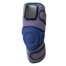 Kinyo 好膝動氣壓波動膝部按摩器, 藍色, IAM2801BU