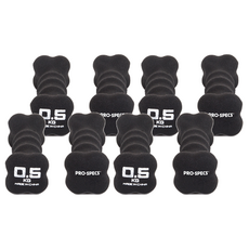 프로스펙스 네오프렌 아령, 0.5kg, 8개