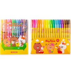 STUDIO EIGHT 18色簽名筆隨機出貨+12色鉛筆隨機出貨套組, 1組