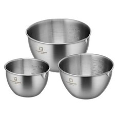 Wagensteiger 304不鏽鋼備料碗3件組, 3件組備料碗, 1組