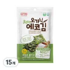 삼육김 오가닉 에코김, 3.5g, 15개
