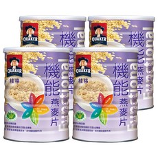 QUAKER 桂格 機能燕麥片, 4罐, 700g