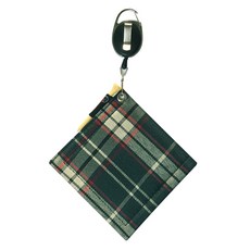 CITY COMPANY 高爾夫藝術圖案伸縮扣清潔球巾, 1個, D