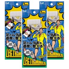 카이 남성용 레그 트리머 CA, 1개입, 3개