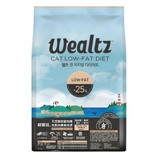 Wealtz 維爾滋 低脂高纖貓食譜 天然無穀寵物糧, 1.2kg, 1袋, 天然無穀