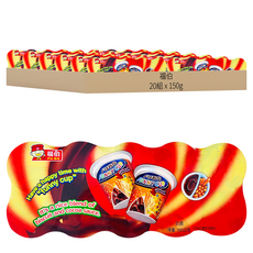 福伯 快樂杯 可可醬 + 棒餅 10個裝, 150g, 20組