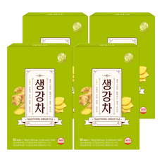 우리차 생강차, 15g, 50개입, 4개