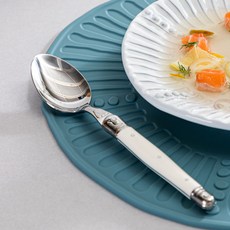 Jean Dubost 晚餐勺, 白色的, 1個