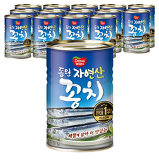 동원 꽁치 통조림, 300g, 15개
