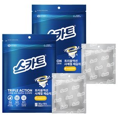 스카트 트리플액션 사계절 제습제 페어앤프리지아향 본품, 300g, 2개