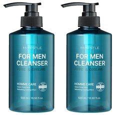 Dongsung 東星 Miette涼感男性清潔劑, 2瓶, 500ml