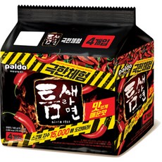 Teumsae 縫隙拉麵 極地辛辣泡麵 極限體驗版, 4包