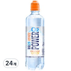파워오투 오렌지 레몬맛 혼합음료, 500ml, 24개