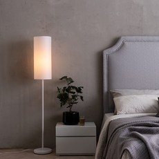 스피아노 원통형 한지 장스탠드 SS-5300, 화이트
