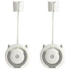 아텍스 무타공 흡착 헤어 드라이어 거치대, 그레이, 2개