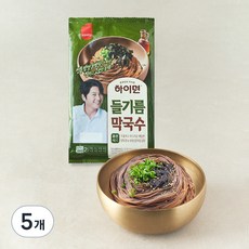 삼립 하이면 홍천식 들기름 막국수 2인분, 354g, 5개