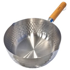 GOZENBO 御膳坊 優機能 鎚紋不銹鋼雪平鍋 20cm 1個, 鎚紋