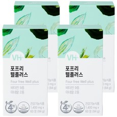 維生素之家 4FREE 多種維生素 Well Plus, 60顆, 4罐
