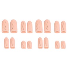 ANYONE PICK 矽膠腳趾保護套 4款 x 2p 組 膚色, 2套