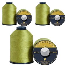 코튼빌 코아사 고급 미싱 재봉실 45수, C033, 6개