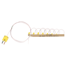 JIAHON 嘉鴻 K型熱電偶測溫線 回溫爐/高溫用 TTK30 K頭 + 線 + 點焊 200cm, 10捲