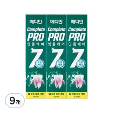 Median Complete Pro Protect 牙膏, 9個, 120g