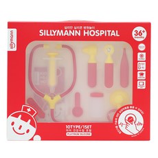 sillymann 孩童醫院鉑金矽膠玩具組 WSB533, 混色