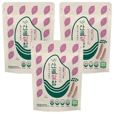 Ecomom Meal 山谷糙米棒, 25g, 3包, 紫地瓜口味