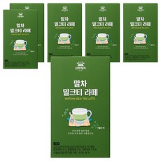 신라명과 말차 밀크티 라떼 파우더, 20g, 10개입, 6개