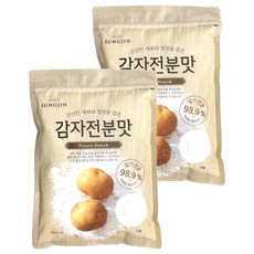 SUNGJIN FOOD 馬鈴薯澱粉味, 1kg, 2個