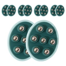 Herajin 全身滾輪按摩器, 10個, 藍色