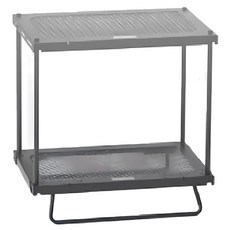 Territory Task地域仕事 Hammer系列 層架 H42.5cm 鐵/鋁, 黑沙紋, 25cm