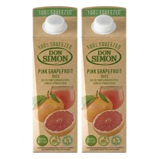 돈시몬 생과일 착즙 자몽주스, 1L, 2개