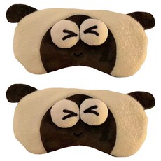 Rositerra 可愛動物睡眠眼罩 羊B, 2個, 1入